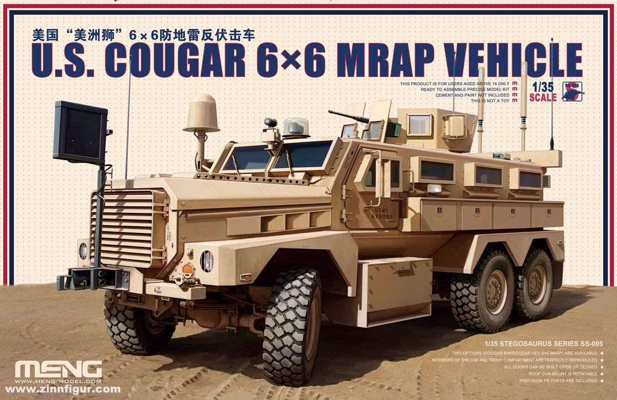 Meng 1/35 MRAP 6x6 Cougar SS005